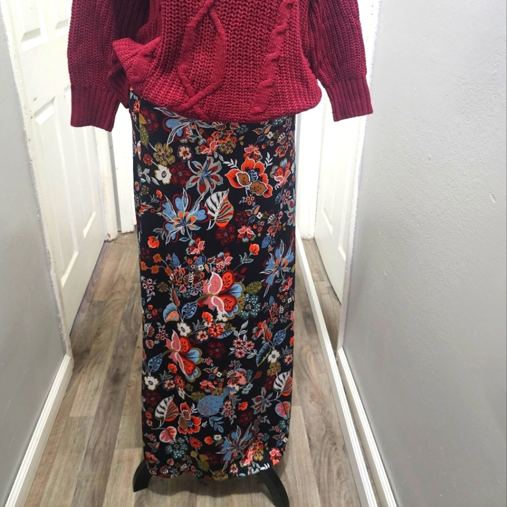 Long Straight Skirt